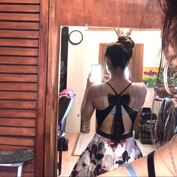 Flower homecoming / prom dress - Picture 3 of 3